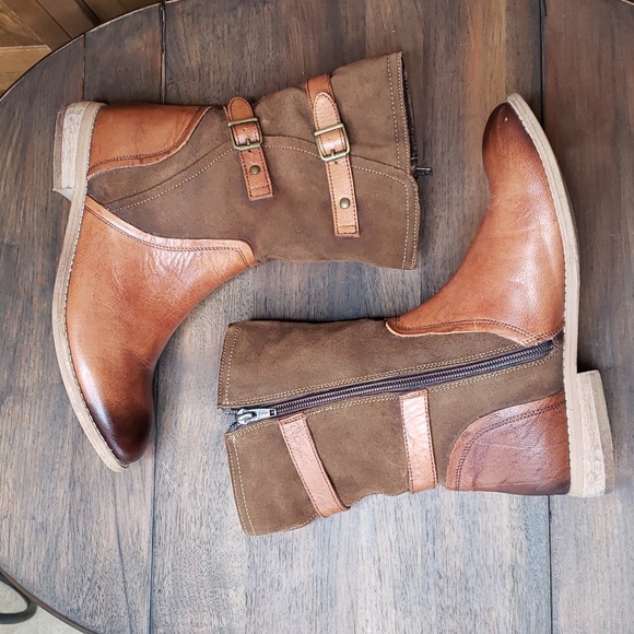 ROAN Suze Suede Leather Boot Sz 6.5 - Picture 7 of 10